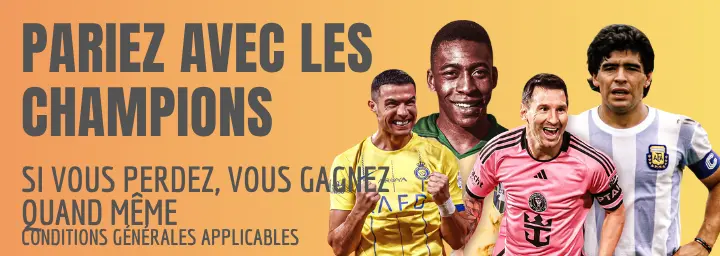 Avez-vous perdu un pari combiné à cause d’un seul événement ? Ne vous inquiétez pas ! Nous vous offrons la possibilité de récupérer 50 % du montant de votre mise.