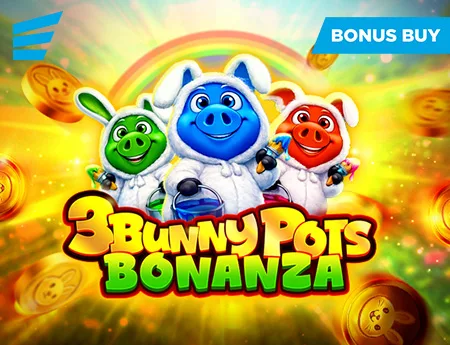 3 Bunny Pots Bonanza