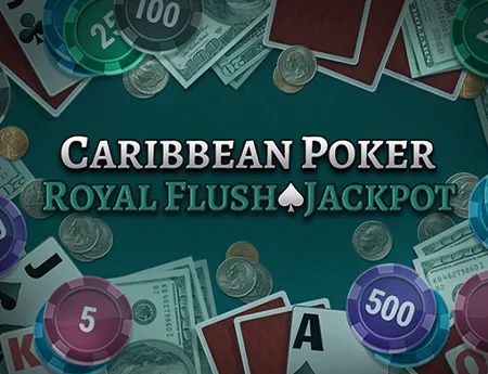 Caribbean Poker Royal Flush Jackpot — 7777