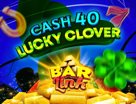 Cash 40 Lucky Clover Bar Link — 7777