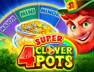 4 Super Clover Pots