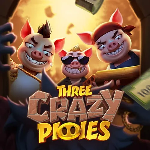 Three Crazy Piggies — pgsoft