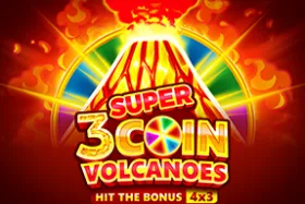 3 Super Coin Volcanoes — booongo